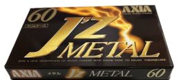 AXIA J`z-METAL 60 TOP-Type IV-Audio-Tape im Originalzustand!